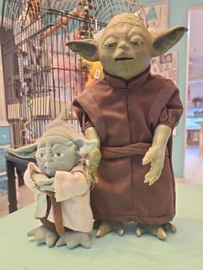 Yoda Figure Duo Playset - Green Character Toy Set